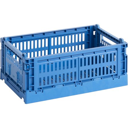 Hay Color Crate oppbevaringsboks, liten, electric blue