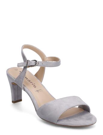 Women Sandals Sandal Med Hæl Blå Tamaris*Betinget Tilbud