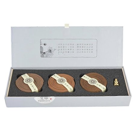 Kolmen Maun 4?Tunnin Luonnollinen Kierre Agilawood/Santalipuu/Malkaruusu Suitsuke Lahjapakkauksessa