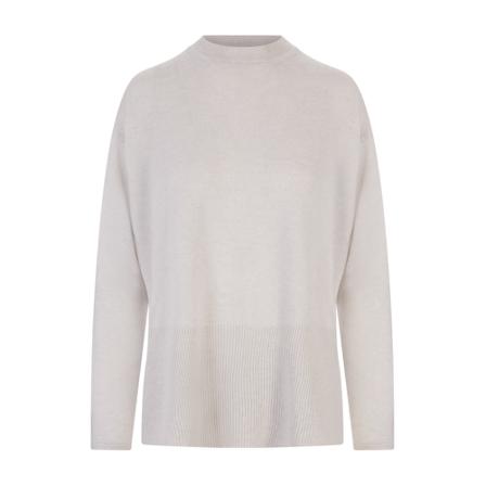 Fedeli, Round-neck Knitwear Wit, Dames, Maat:M