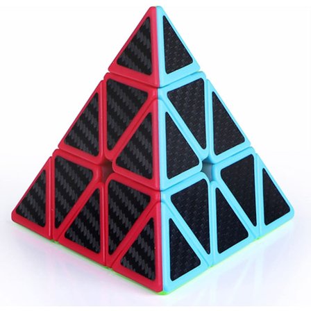 Pyramid Speed Cube, 3x3x3 Qiming Pyramid Speed Cube Triangle Cub
