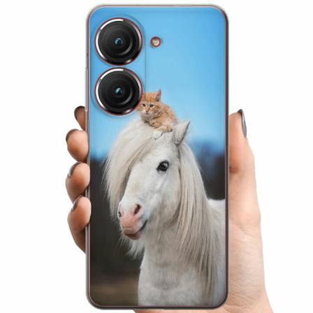 Asus Zenfone 9 Tpu Mobilskal Häst & Katt