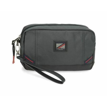 Pepe Jeans, Toilet Bags Grijs, Heren, Maat:ONE Size