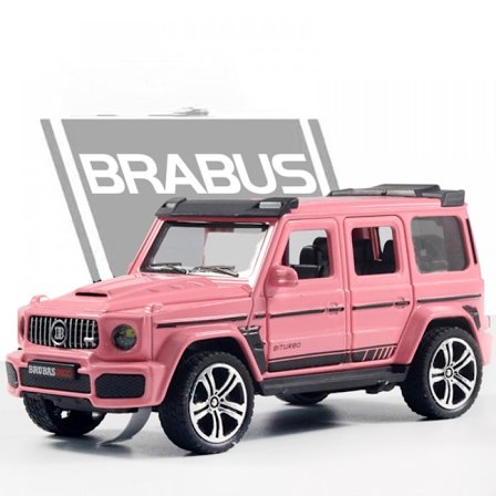Brabus [seks døre + lyd og lys + blisterpakke uden displaystand] 1:32 legering bilmodel simulering lyd og lys dør off-road bilmodel
