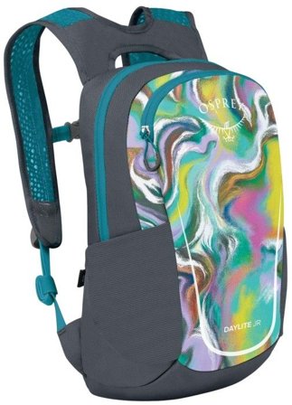 Osprey Daylite Youth Pack Euphoria Rainbow Print/Tungsten - Vardagsryggsäckar