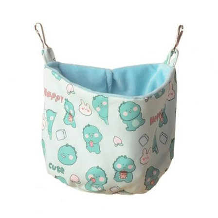 Hamster Hängmatta Marsvin Sovsäck GRÖN - stock