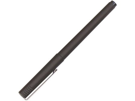 UNI-BALL Kulspetspenna Micro UB-120, tunn spets på 0,5 mm, svart pennkropp, svart bläck - Lyreco - Kontorsmaterial - Pennor - Bläckkulpennor