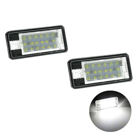 Rekisterikilven valo sopii Audi A3 S3 A4 S4 A6 C6 A8 S8 Q7 LED