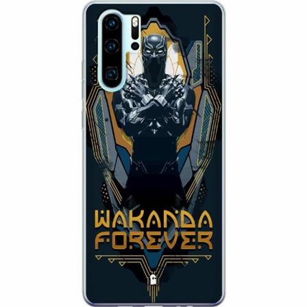 Huawei P30 Pro Genomskinligt Skal Black Panther: Wakanda Forev