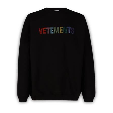 Vetements, Sweatshirt Czarny, Mężczyzna, Rozmiar: M