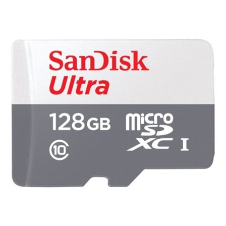 SanDisk Ultra - flash-minneskort - 128 GB - mikroSDXC UHS-I