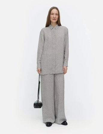 Marimekko Oanet Piirto Unikko - Grey - XS