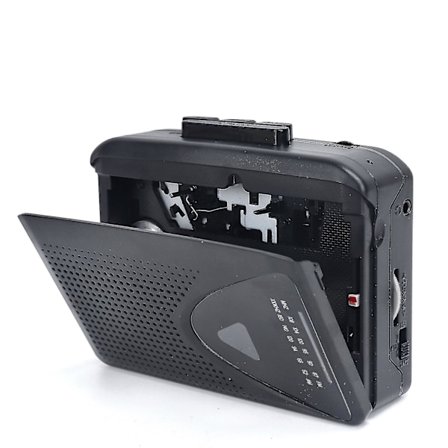 Cassetteafspiller Walkman Cassetteafspiller Bærbar Højttaler Flere Strømforsyningsmetoder AMFM Radio