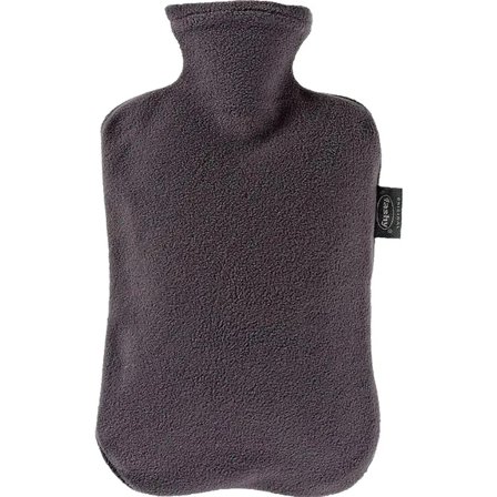 Fashy varmeflaske m/trekk grå