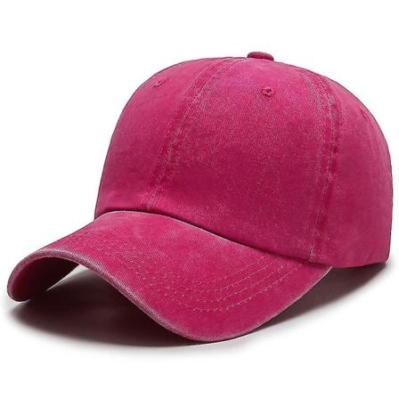 Autumn Do The Old Soft Denimvisor Herre Kasket Kvinder Rejse Baseball Caps Trucker Sport Løb Fiskeri Vandring Hat Dropshippinga184 Rose Red