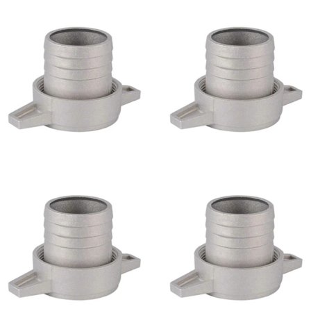 4x Vesipumppujen Liittimet 2 Tuuman Alumiiniputki Liitäntäavain Kumitiivisteellä Pumpun Kosketin Pi