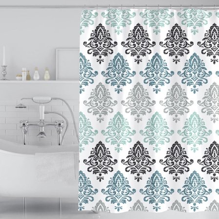 1 st duschdraperi 150(bredd)x200(höjd)cm mögelbeständig polyester