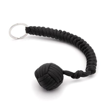 Avaimenper n k ysi ja metallipallo - Itsepuolustus/selviytys - spot-myynti black