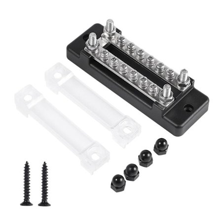 Car Power Distribution Block 12V-48V 150A Bus Bar Terminal Block för bilbåt