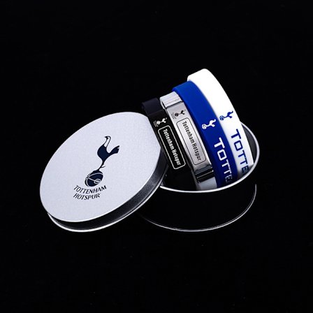Fotbollsklubbs vapenarmband [rund ask] 4 armband [Tottenham Hotspur]