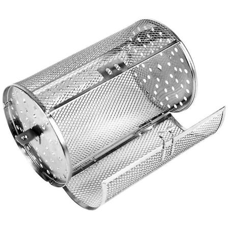 Sähköuunin yleiskäyttöinen sovituskeittiön pähkinät/maapähkinät/kastanjat Paistaminen Ruostumaton teräs Kiertopaistohäkki 23*14cm Hy