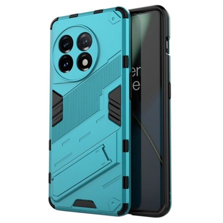 Stødsikker Hybrid Cover med A Moderne Touch til OnePlus 11 - Babyblå
