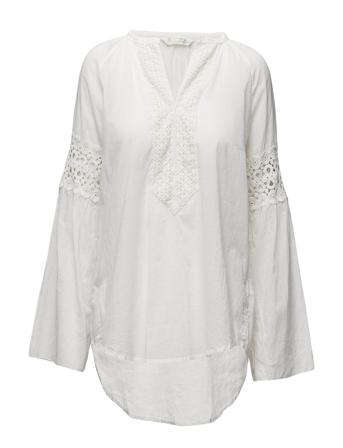 Atmosphere L/S Blouse Bluse Langermet Hvit ODD MOLLY