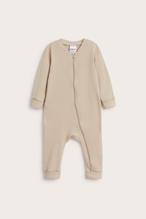 Kappahl | Ribbad jumpsuit | Beige