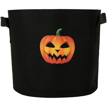 Svart odlad väska i non-woven-tyg för hemträdgård, odlingsväska för odling av grönsaker och fruktträd (20 gallon (55D x 30H))