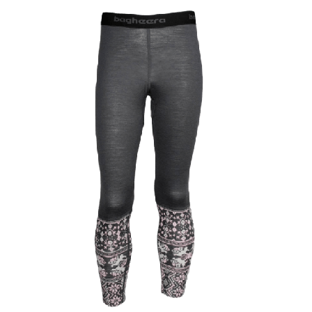 Bagheera Merino Dalecarlia Pants Jr Leggings Herr Grå 122/128