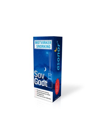 Sov Godt nesespray mot snorking 30 ml