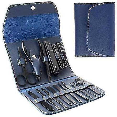 Manikyyrisetti 16 osaa, ruostumaton teräs, matkakokoinen