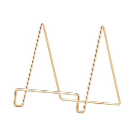 Billedramme Stand Display Stand GOLD L