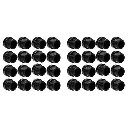 32 stk. Lyspære Sokkel Sikkerhetshetter Plugger, E26 Lyspære Sokkel Deksel Endestykker Lyspære Sokkel Beskyttende Ca