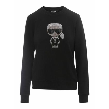 Karl Lagerfeld, sweatshirt Zwart, Heren, Maat:XL