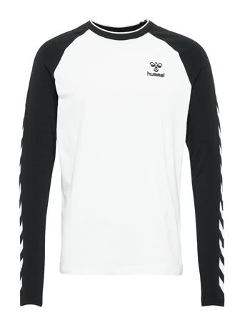 Hmlmark T-Shirt L/S White Hummel