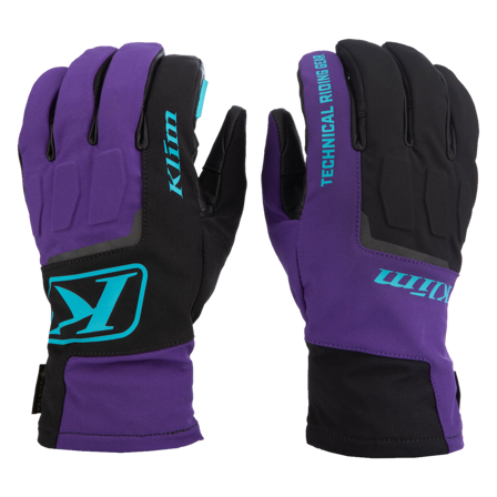 Klim Spool Snow Gloves Heliotrope/Scuba Blue S