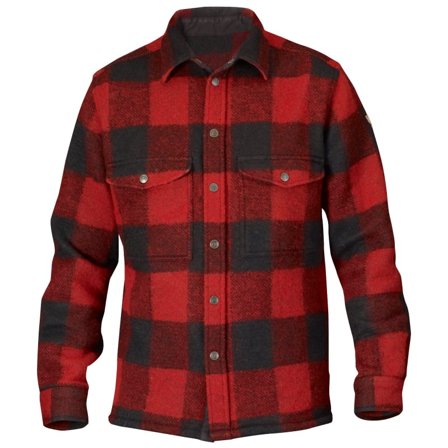 Fjällräven Men's Canada Shirt Men long-sleeved shirts Red XL