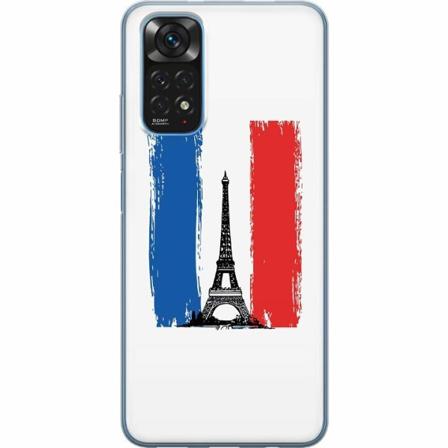 Xiaomi Redmi Note 11 Genomskinligt Skal Frankrike