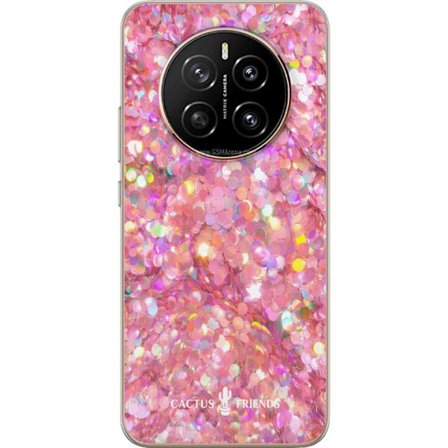 Kompatibelt Mobildeksel til Honor Honor Magic7 Cactus and Friends – PinkGlitter