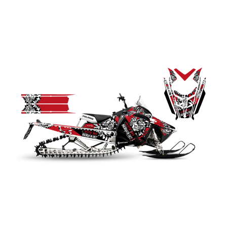 Tarrasarja SweTown Joker - Punainen - Polaris 800 Switchback Assault 2011-2016