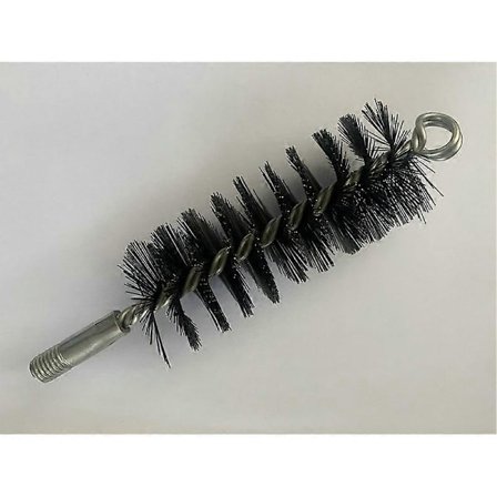 Flam Sotningsborste M12, Borste för Skorsten och Spis i Robust och Hållbart Stål, Inre och Yttre Rengöring 60 mm