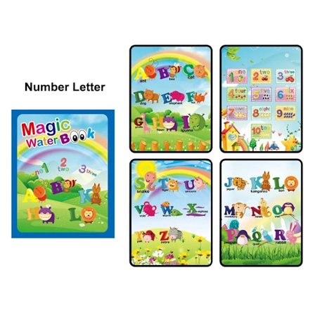 Magisk Vand Malebog til Børn Baby Spil Legetøj Montessori Malebøger Baby Maling Pædagogisk Legetøj til Baby 1 2 3 År (f2)