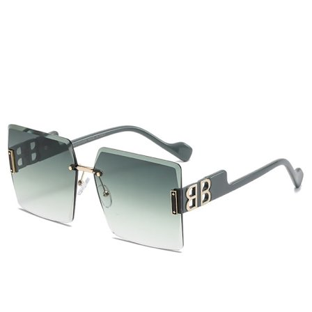 Naisten Kehyksettömät Aurinkolasit UV-Suoja Tyylisävyt Naisille Pienille Kasvoille