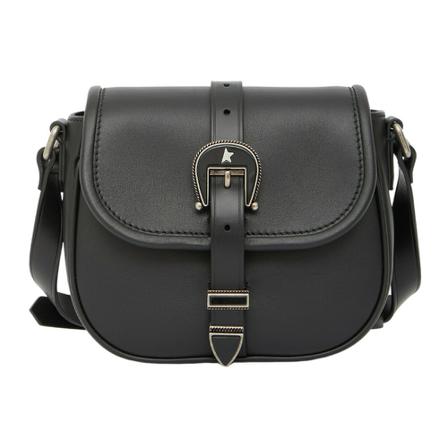 Golden Goose, Shoulder Bag Gwa 00136 A000142 Zwart, Dames, Maat:ONE Size,leer