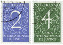 Holland 1950 - Tjenestemærker NVPH D25-D26 - Stemplet