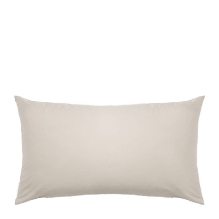 Åhléns Home Enfärgat örngott MAY 50x90 cm Beige ONESIZE