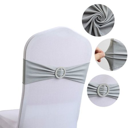 Tuoli Solmu - TD - 50 kpl - Kuminauha - 14x36 cm - Polyesteri - Harmaa