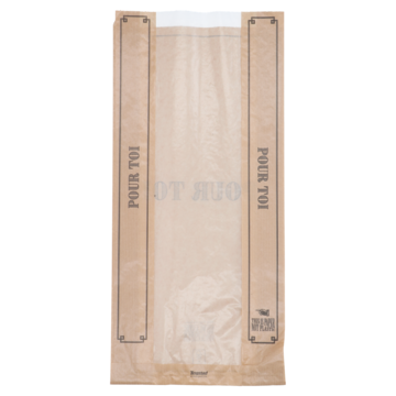 Brødpose med Pappvindu 3kg