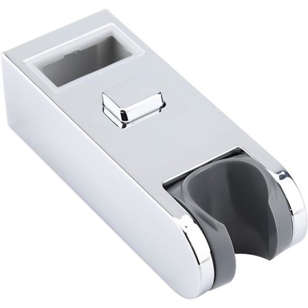 Brusehovedholder, Justerbar Erstatningshåndbruser Skinne Hovedglideklemme Holder Beslag 30*15, ABS Krombelagt